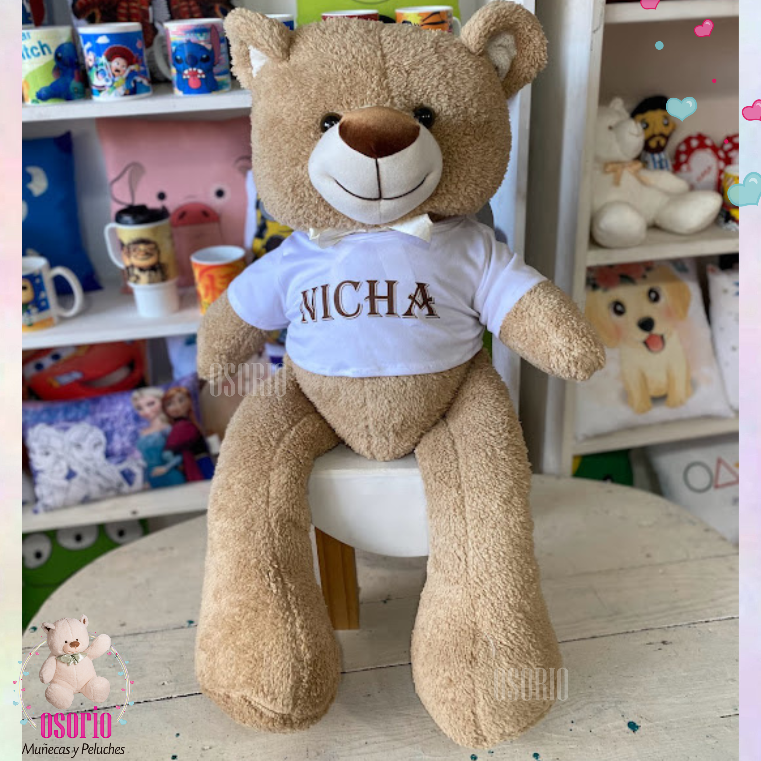 OSO DE 1 METRO SIN REMERA