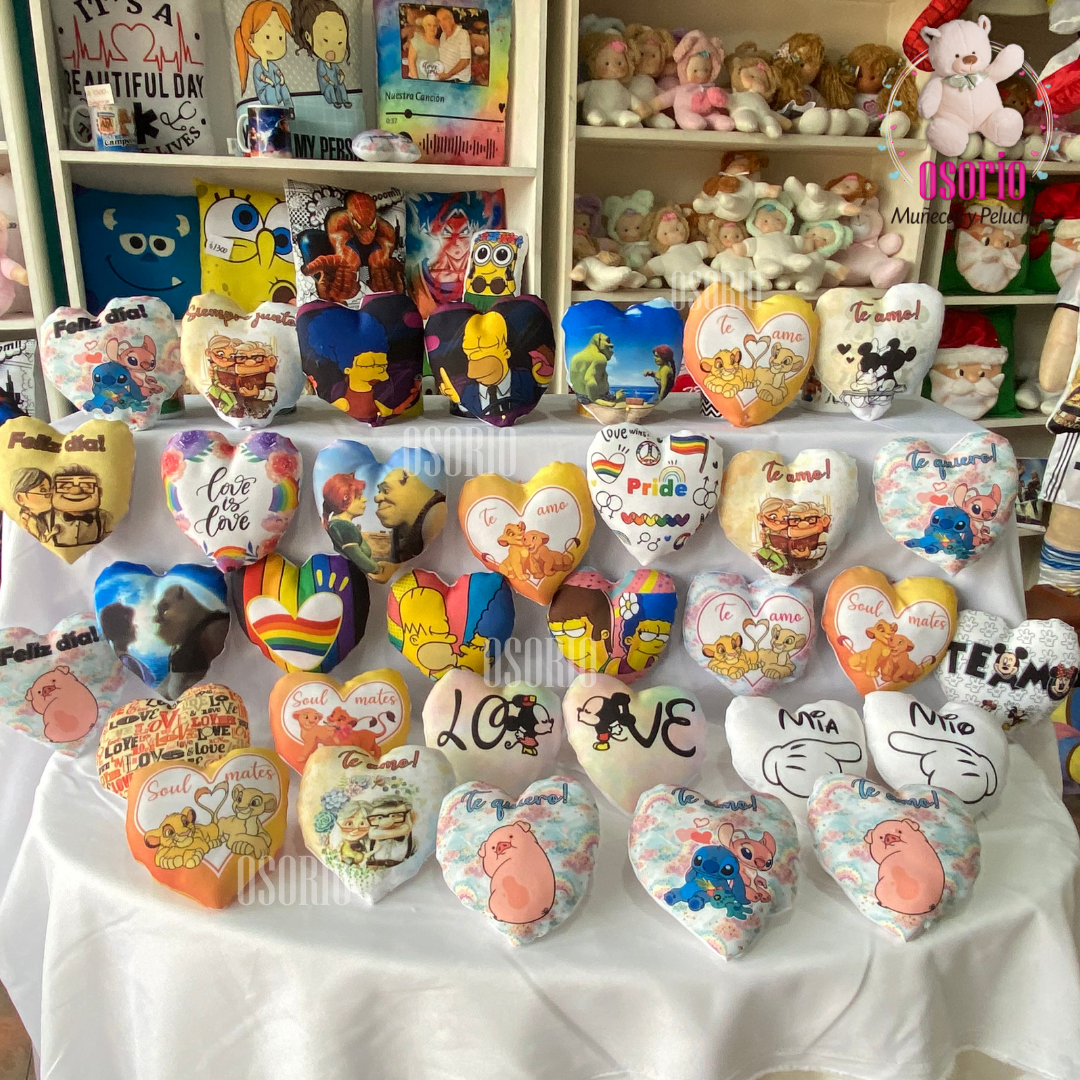 CORAZONES CHICOS 15 X 15 APROX.